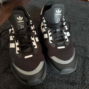 Adidas ZX Men's Black and White Sneakers